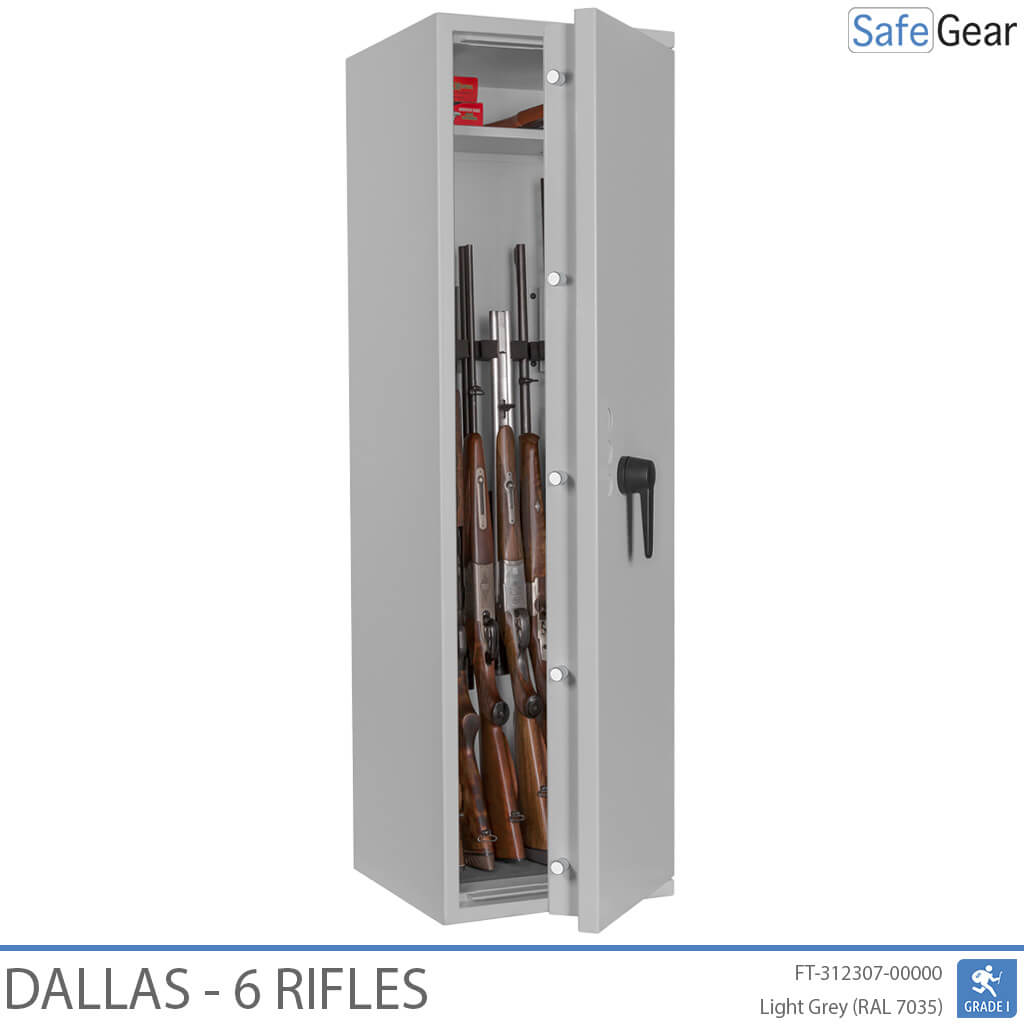 Dallas - Armero Homologado (6 rifles) - Prueba de robo Grado 1