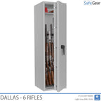 Dallas - Armero Homologado (6 rifles) - Prueba de robo Grado 1