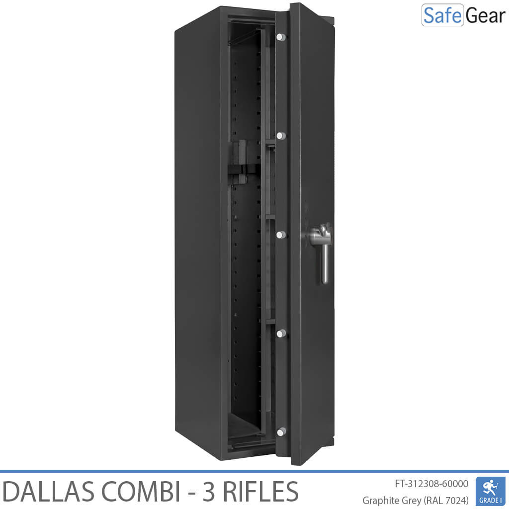 Dallas Combi - Armero Homologado (3 rifles) - Prueba de robo Grado 1