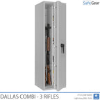 Dallas Combi - Armero Homologado (3 rifles) - Prueba de robo Grado 1