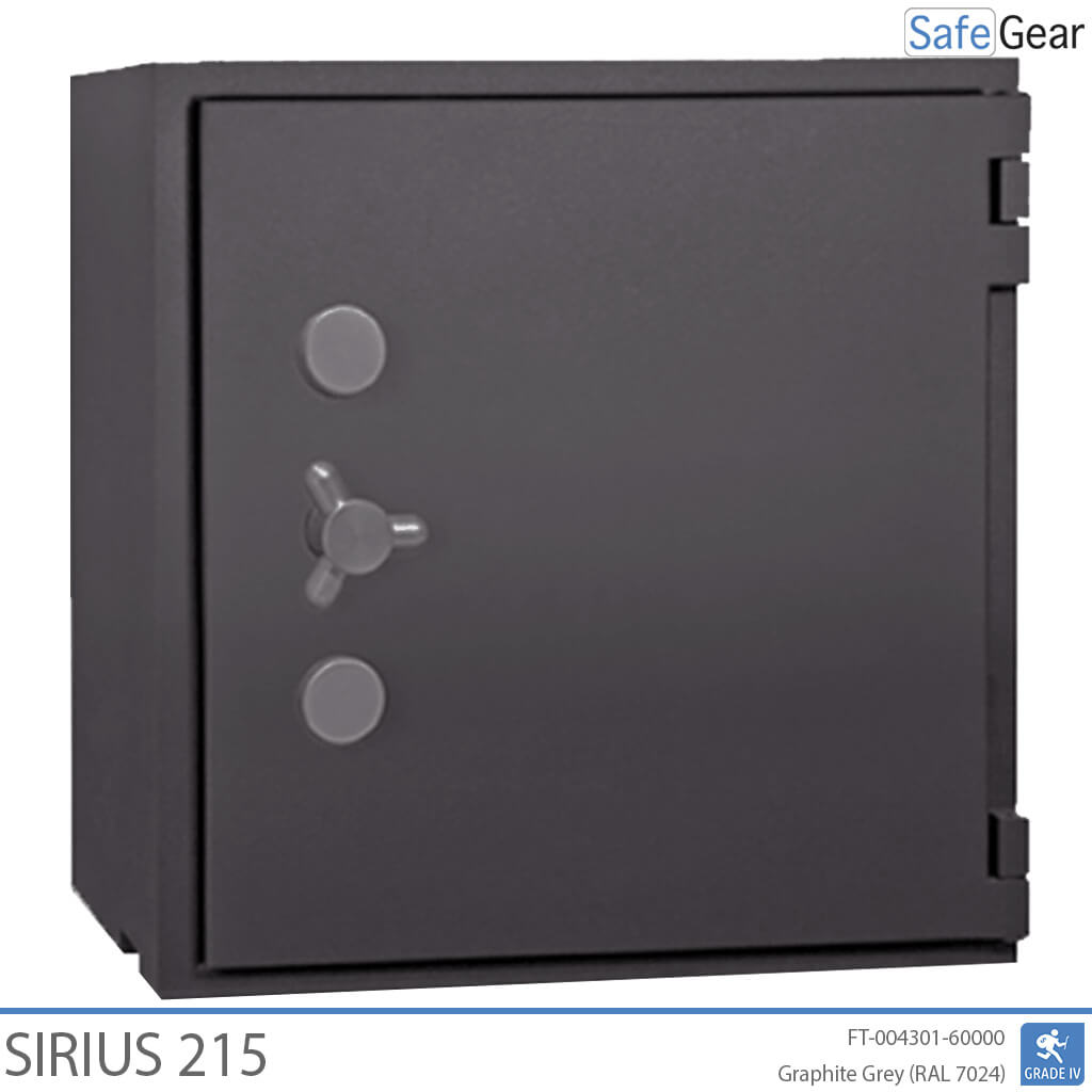 Caja Fuerte Sirius (215 L) - Grado 4 de resistencia al robo