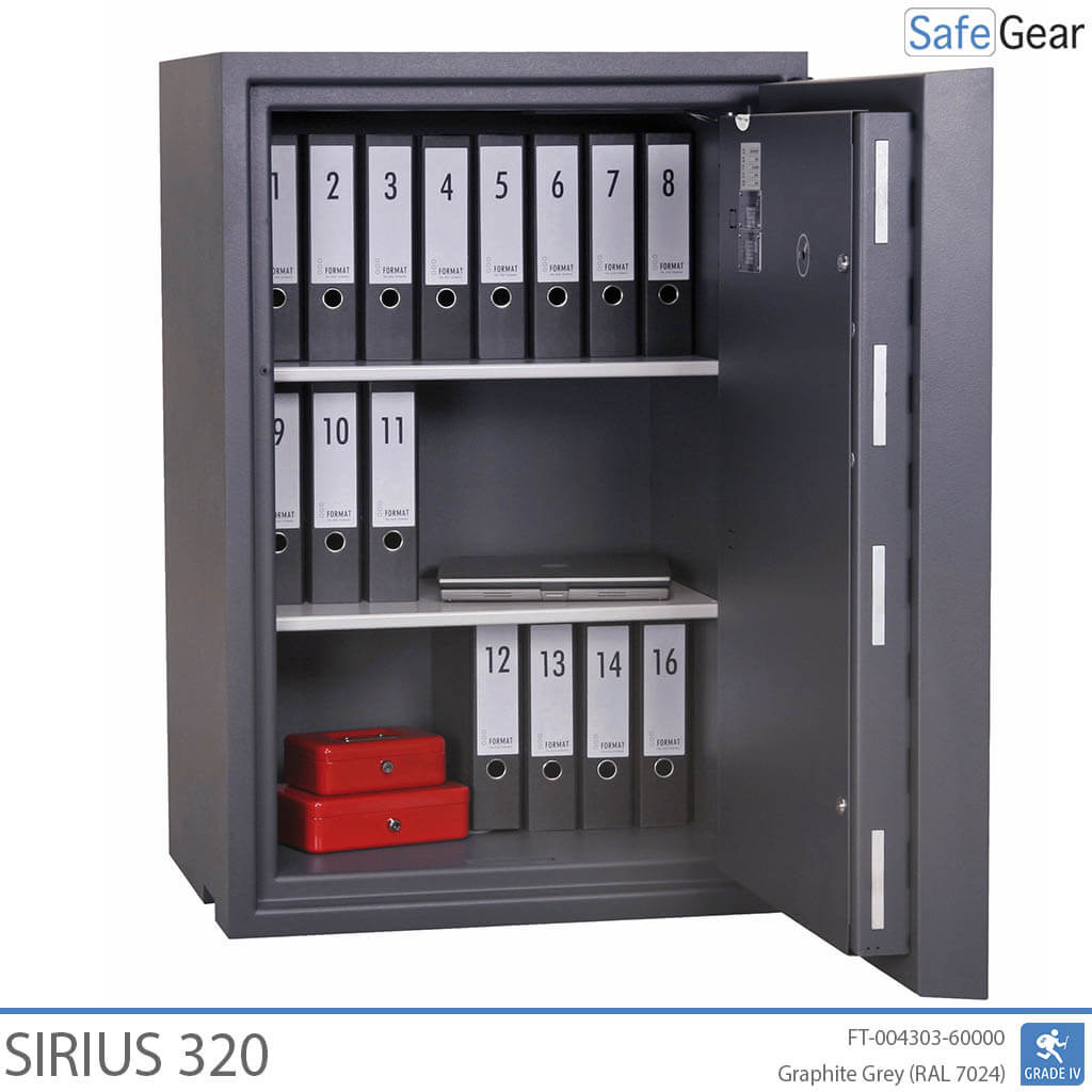 Caja Fuerte Sirius (320 L) - Grado 4 de resistencia al robo