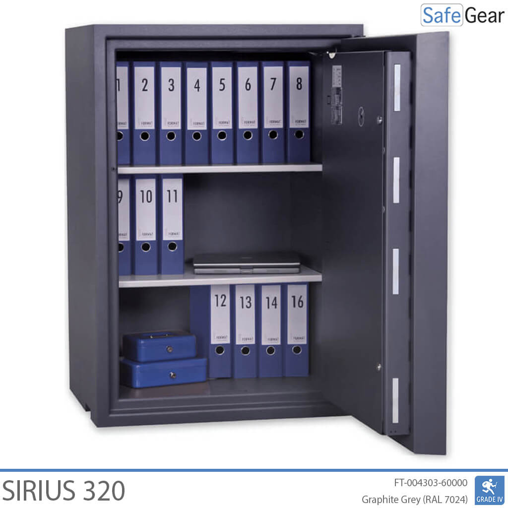 Caja Fuerte Sirius (320 L) - Grado 4 de resistencia al robo