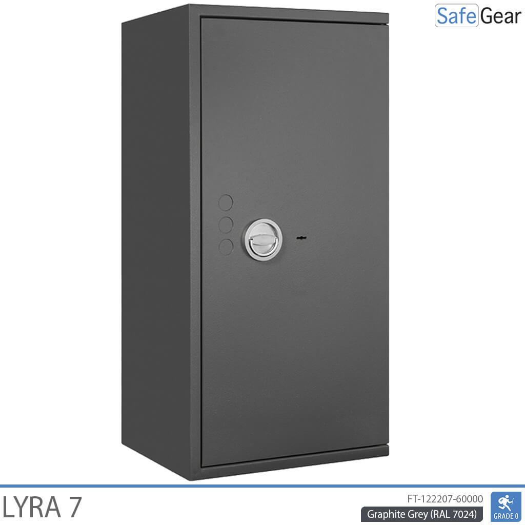 Lyra 7 - Caja Fuerte de seguridad (118 Litros) - Prueba antirrobo Grado 0