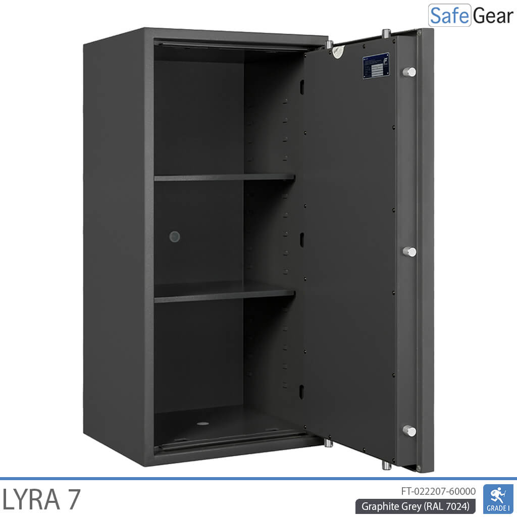 Lyra 7 - Caja Fuerte de seguridad (118 Litros) - Prueba antirrobo Grado 1
