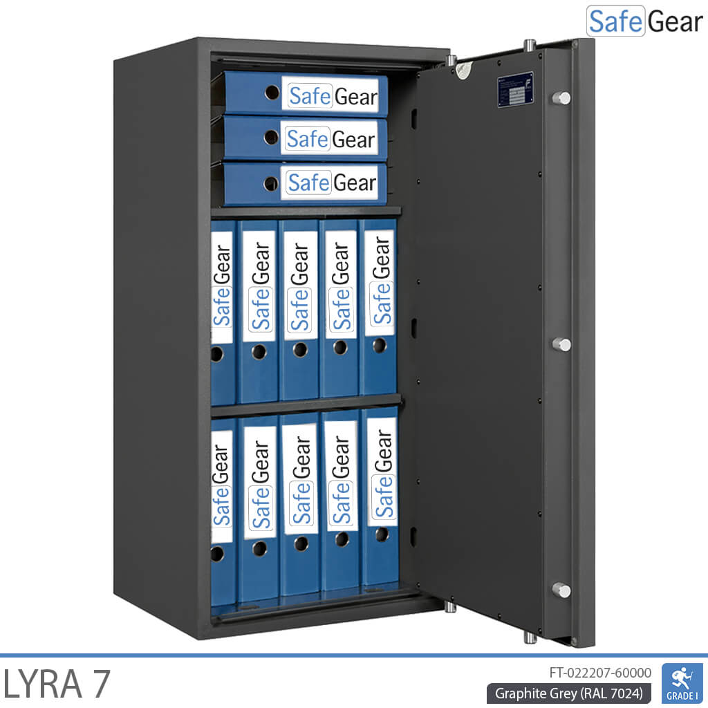 Lyra 7 - Caja Fuerte de seguridad (118 Litros) - Prueba antirrobo Grado 1