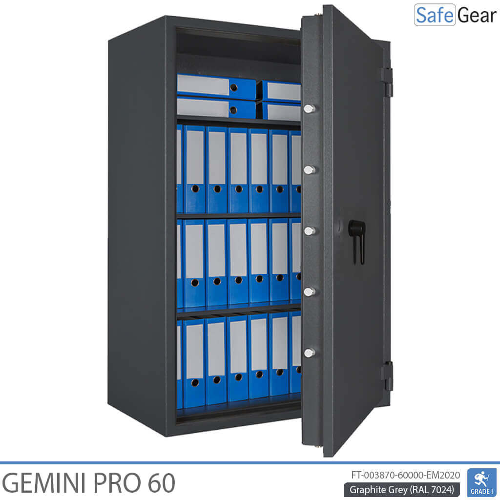 Gemini Pro 60 - Caja fuerte de seguridad (431 litros) - Prueba de robo Grado 1