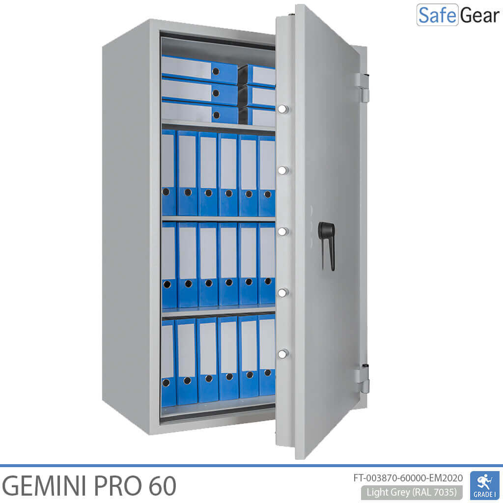 Gemini Pro 60 - Caja fuerte de seguridad (431 litros) - Prueba de robo Grado 1