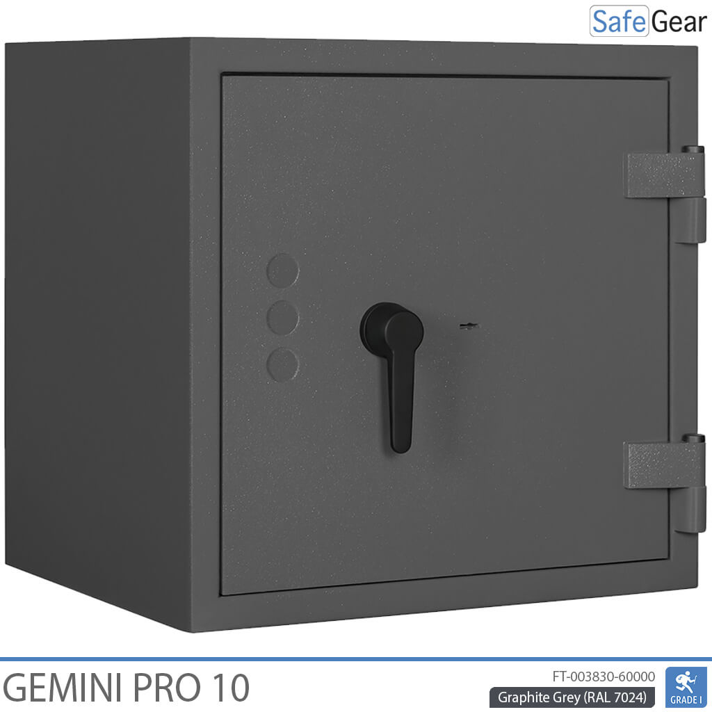 Gemini Pro 10 - Caja fuerte de seguridad (103 litros) - Prueba de robo Grado 1