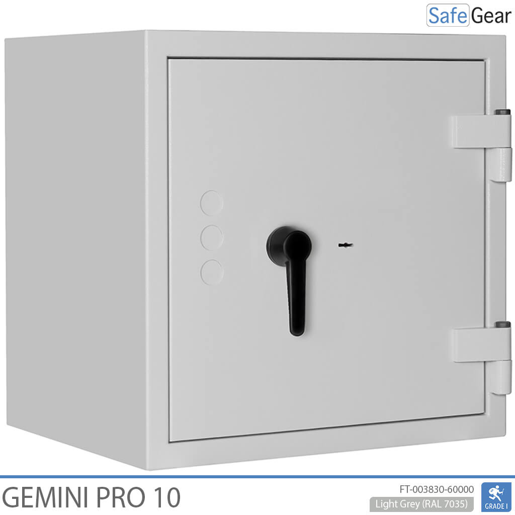 Gemini Pro 10 - Caja fuerte de seguridad (103 litros) - Prueba de robo Grado 1