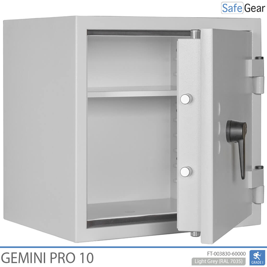 Gemini Pro 10 - Caja fuerte de seguridad (103 litros) - Prueba de robo Grado 1