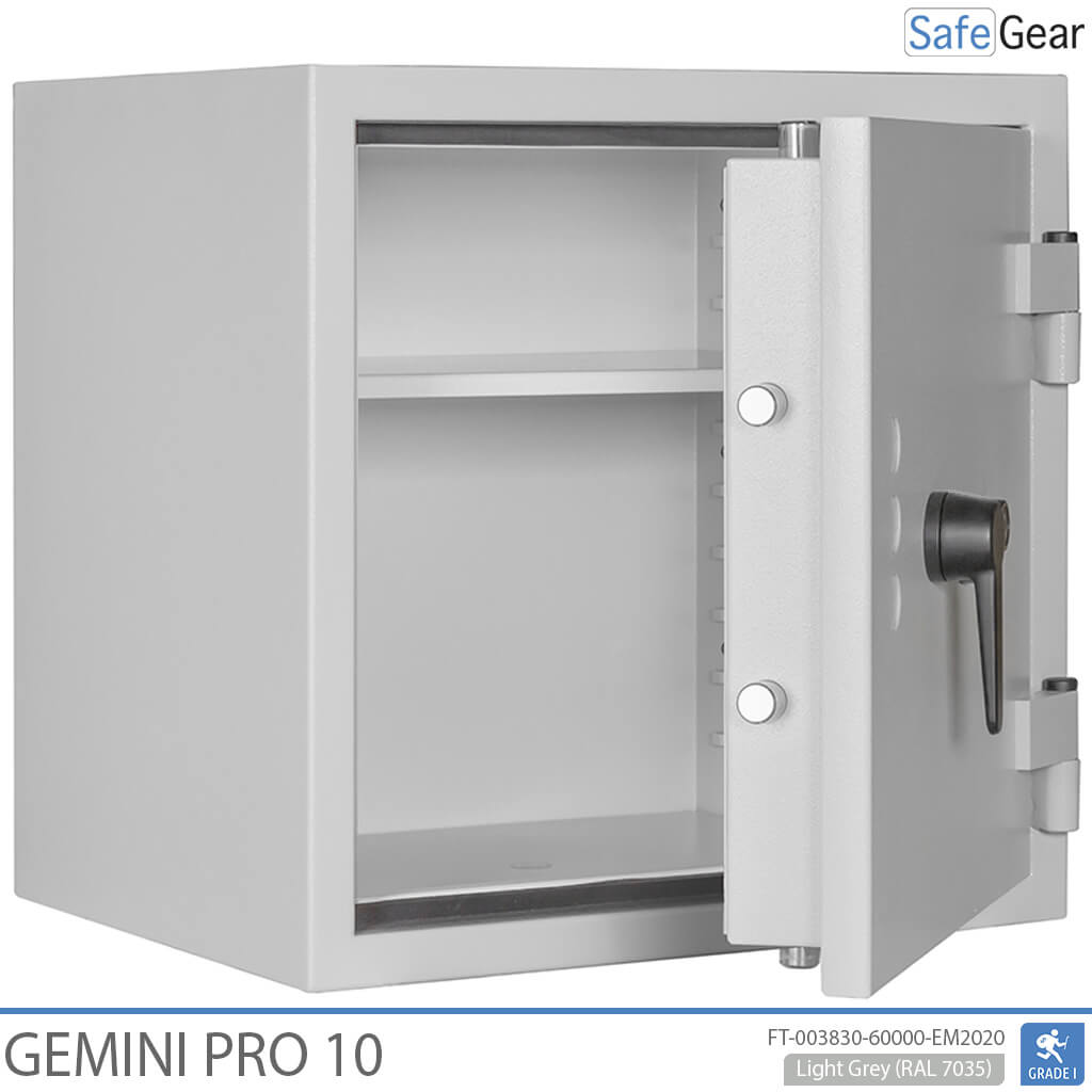 Gemini Pro 10 - Caja fuerte de seguridad (103 litros) - Prueba de robo Grado 1