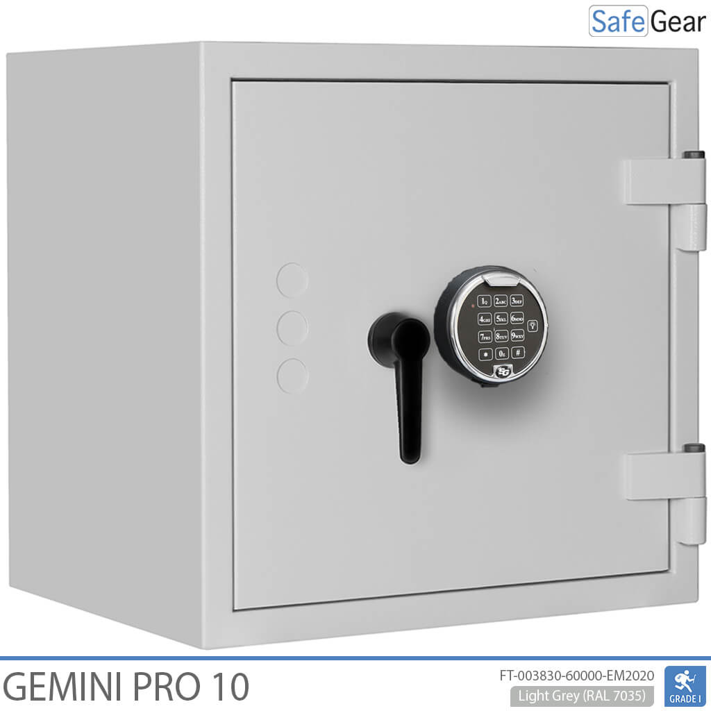 Gemini Pro 10 - Caja fuerte de seguridad (103 litros) - Prueba de robo Grado 1