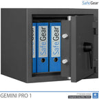 Gemini Pro 1 - Caja fuerte de seguridad (45 litros) - Prueba de robo Grado 1