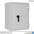 Gemini Pro 20 - Caja fuerte de seguridad (141 litros) - Prueba de robo Grado 1