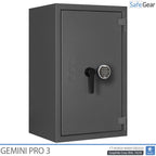 Gemini Pro 3 - Caja fuerte de seguridad (90 litros) - Prueba de robo Grado 1