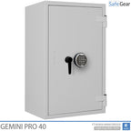 Gemini Pro 40 - Caja fuerte de seguridad (180 litros) - Prueba de robo Grado 1