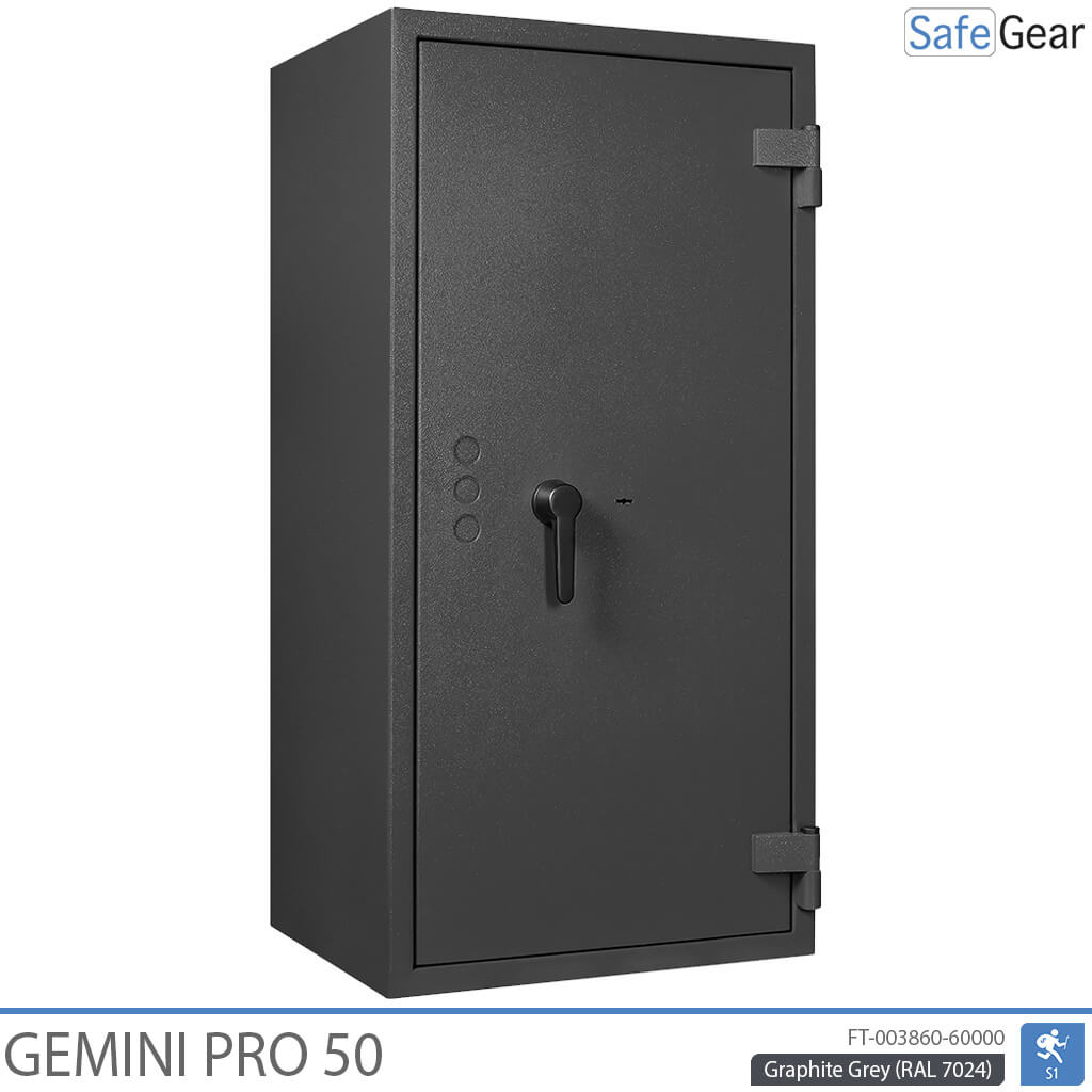 Gemini Pro 50 - Caja Fuerte de Seguridad (219 Litros) - Grado 1 de Prueba contra Robos