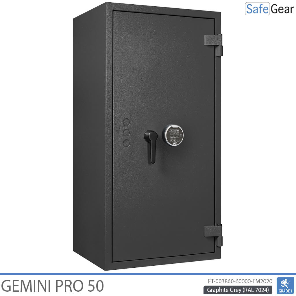 Gemini Pro 50 - Caja Fuerte de Seguridad (219 Litros) - Grado 1 de Prueba contra Robos