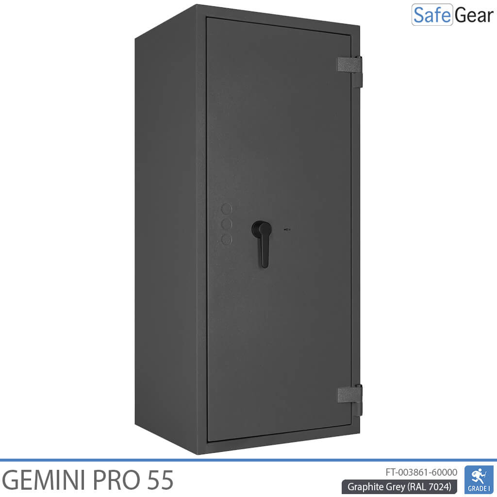 Gemini Pro 55 - Caja fuerte de seguridad (292 litros) - Prueba de robo Grado 1