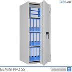 Gemini Pro 55 - Caja fuerte de seguridad (292 litros) - Prueba de robo Grado 1