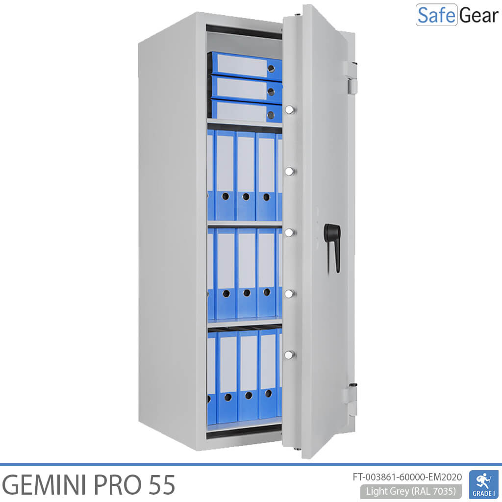 Gemini Pro 55 - Caja fuerte de seguridad (292 litros) - Prueba de robo Grado 1