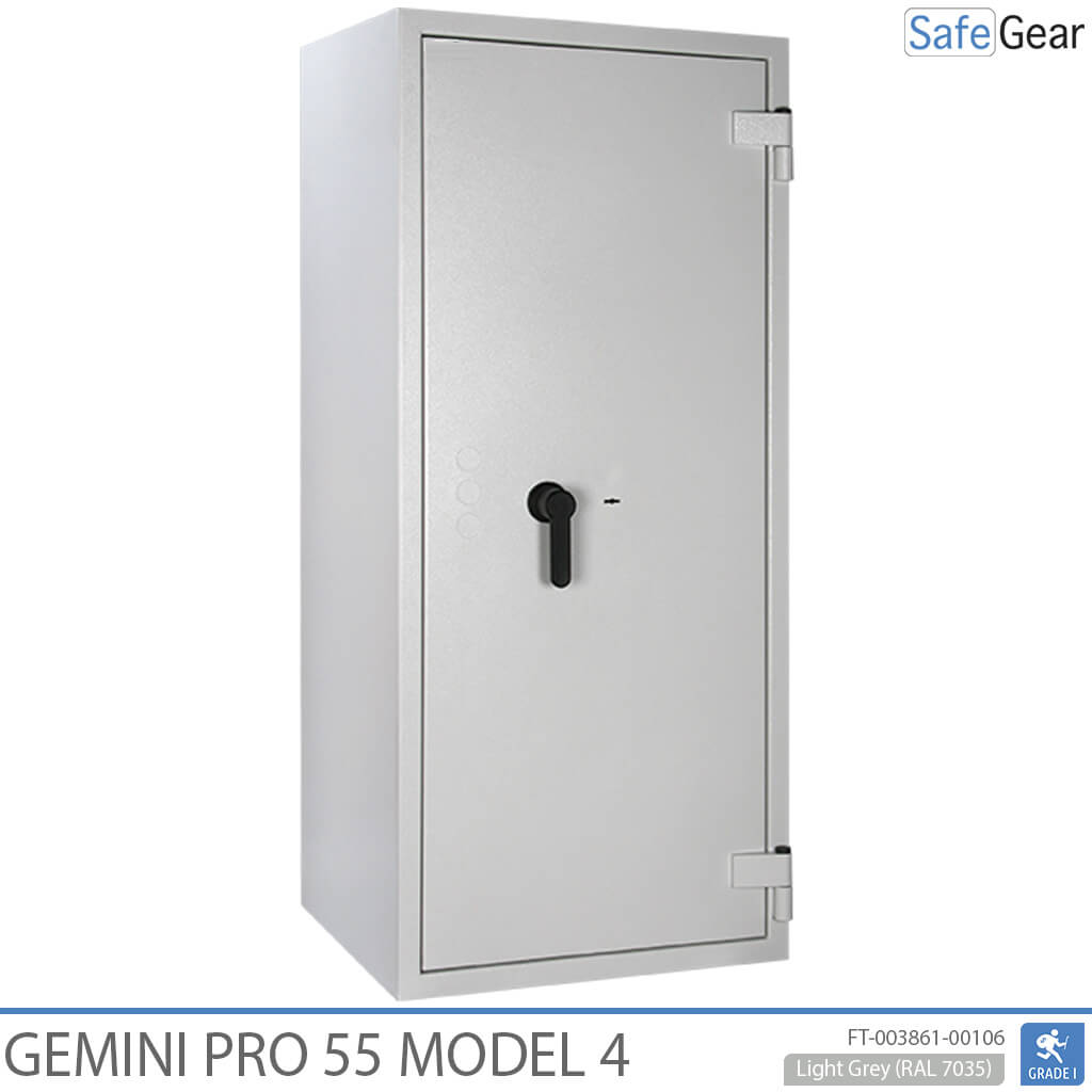 Gemini Pro 55 - Caja Fuerte para farmacia (292 litros) - 7 cajones - 1 estante - Prueba de robo Grado 1