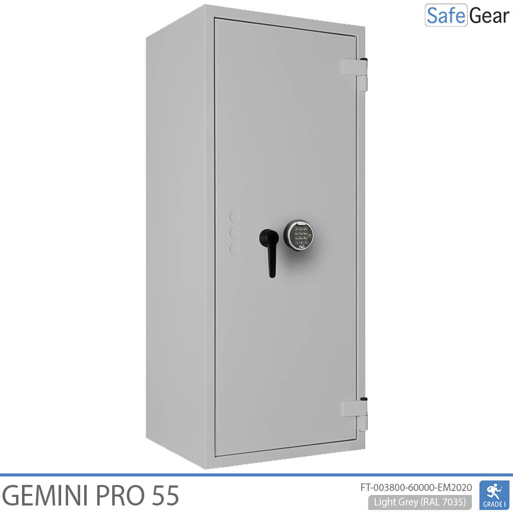 Gemini Pro 55 - Caja fuerte de seguridad (292 litros) - Prueba de robo Grado 1