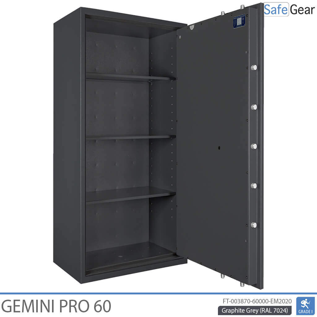 Gemini Pro 60 - Caja fuerte de seguridad (431 litros) - Prueba de robo Grado 1