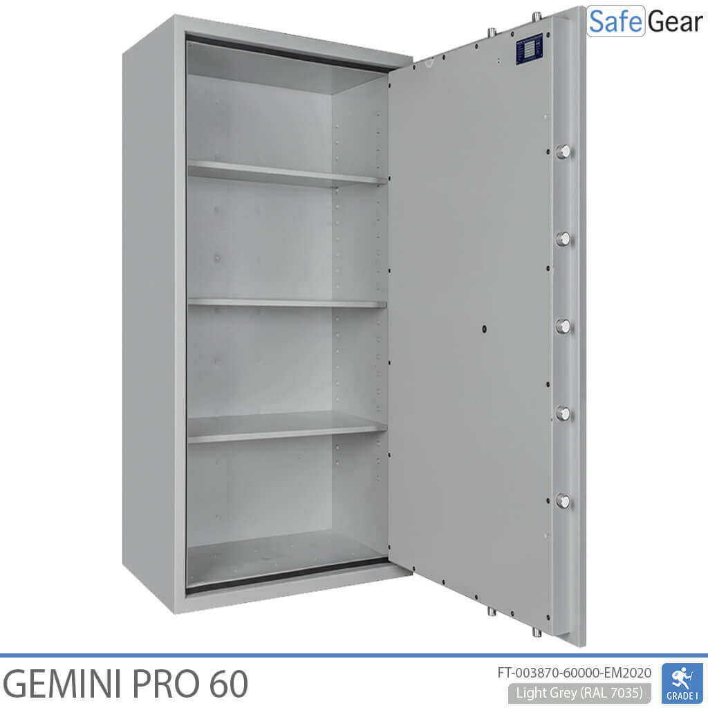 Gemini Pro 60 - Caja fuerte de seguridad (431 litros) - Prueba de robo Grado 1
