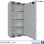 Gemini Pro 60 - Caja fuerte de seguridad (431 litros) - Prueba de robo Grado 1
