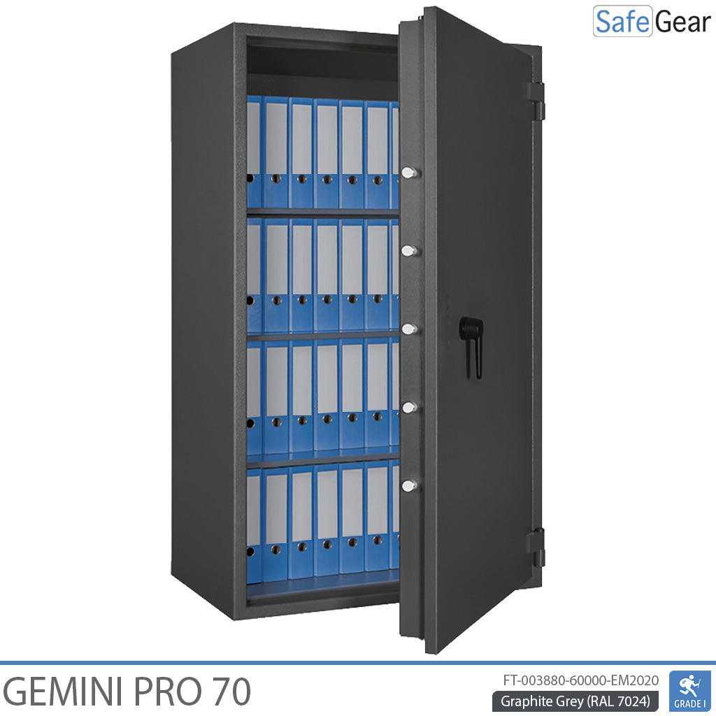 Gemini Pro 70 - Caja fuerte de seguridad (479 litros) - Prueba de robo Grado 1