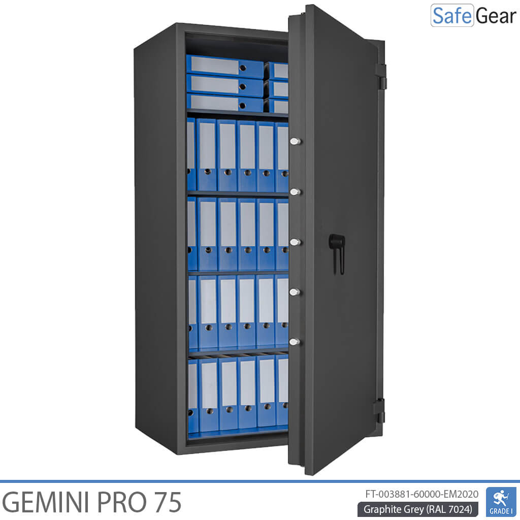 Gemini Pro 75 - Caja fuerte de seguridad (544 litros) - Prueba de robo Grado 1