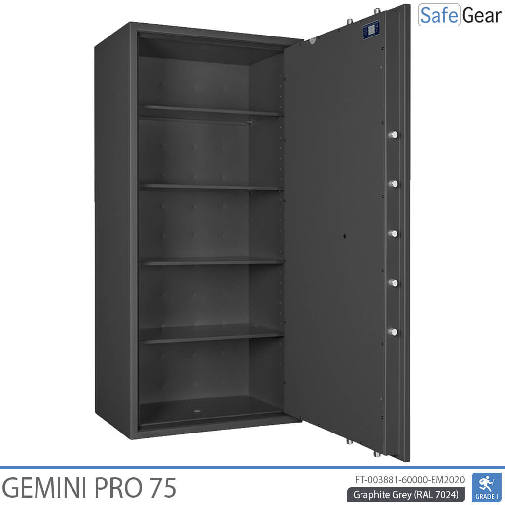 Gemini Pro 75 - Caja fuerte de seguridad (544 litros) - Prueba de robo Grado 1