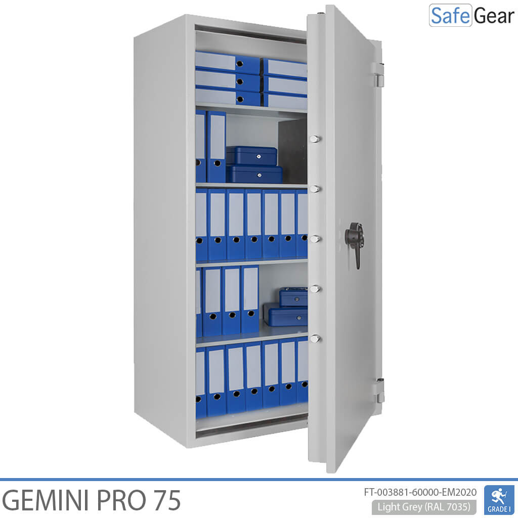 Gemini Pro 75 - Caja fuerte de seguridad (544 litros) - Prueba de robo Grado 1