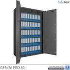 Gemini Pro 80 - Caja fuerte de seguridad (859 litros) - Prueba de robo Grado 1