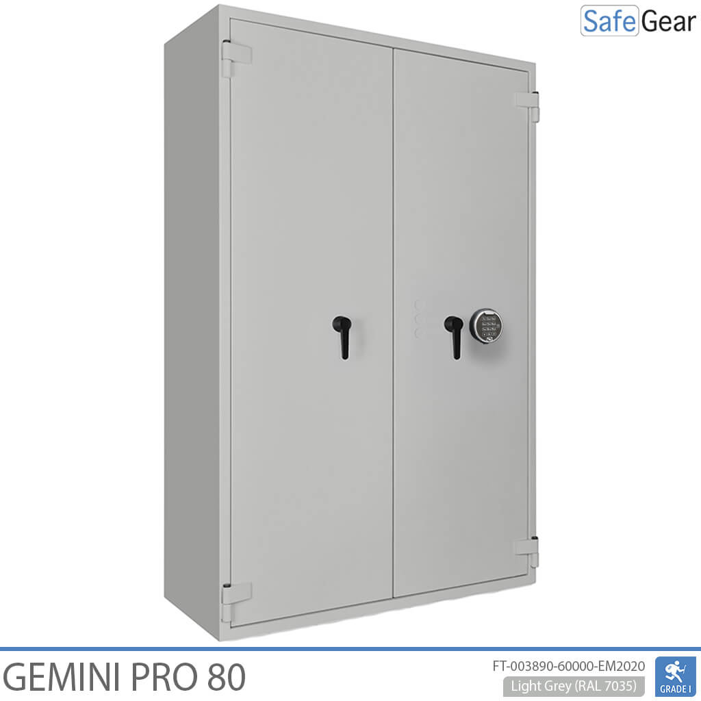 Gemini Pro 80 - Caja fuerte de seguridad (859 litros) - Prueba de robo Grado 1