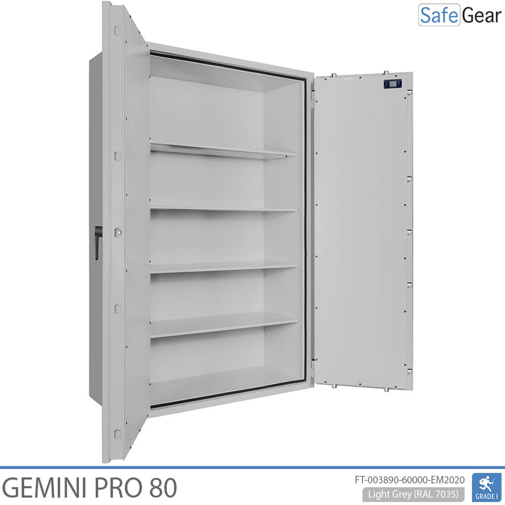 Gemini Pro 80 - Caja fuerte de seguridad (859 litros) - Prueba de robo Grado 1
