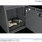 Caja Fuerte De Depósito Gemini Pro D-I 175 (205 L) - Grado de prueba contra robo D-I - Cerradura con llave