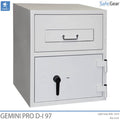 Caja Fuerte De Depósito Gemini Pro D-I 97 (119 L) - Con compartimento interno - Prueba antirrobo D-I - Cerradura Electrónica Axessor