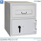 Caja Fuerte De Depósito Gemini Pro D-I 97 (119 L) - Grado de prueba contra robo D-I - Cerradura Electrónica con 9 códigos de usuario