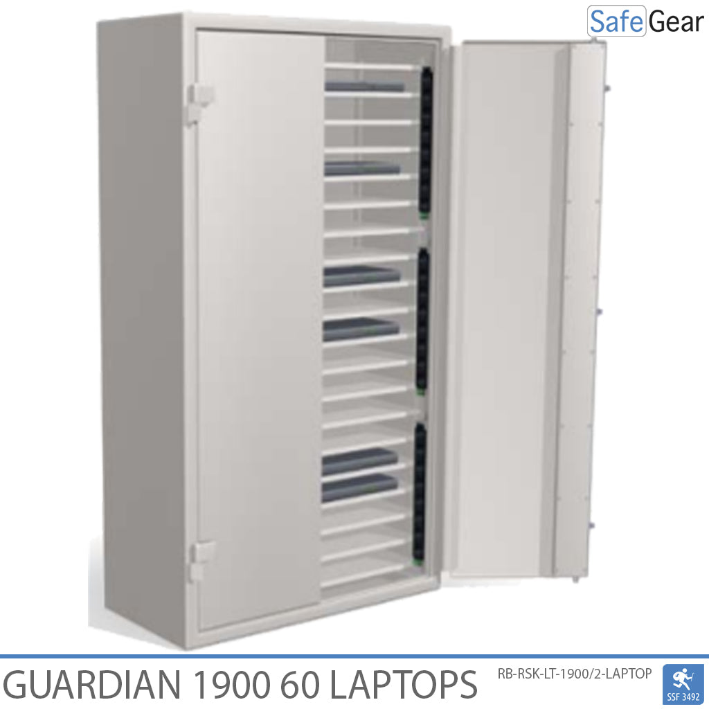 Guardian 1900 - 60 portátiles con carga - Prueba de robo SSF 3492