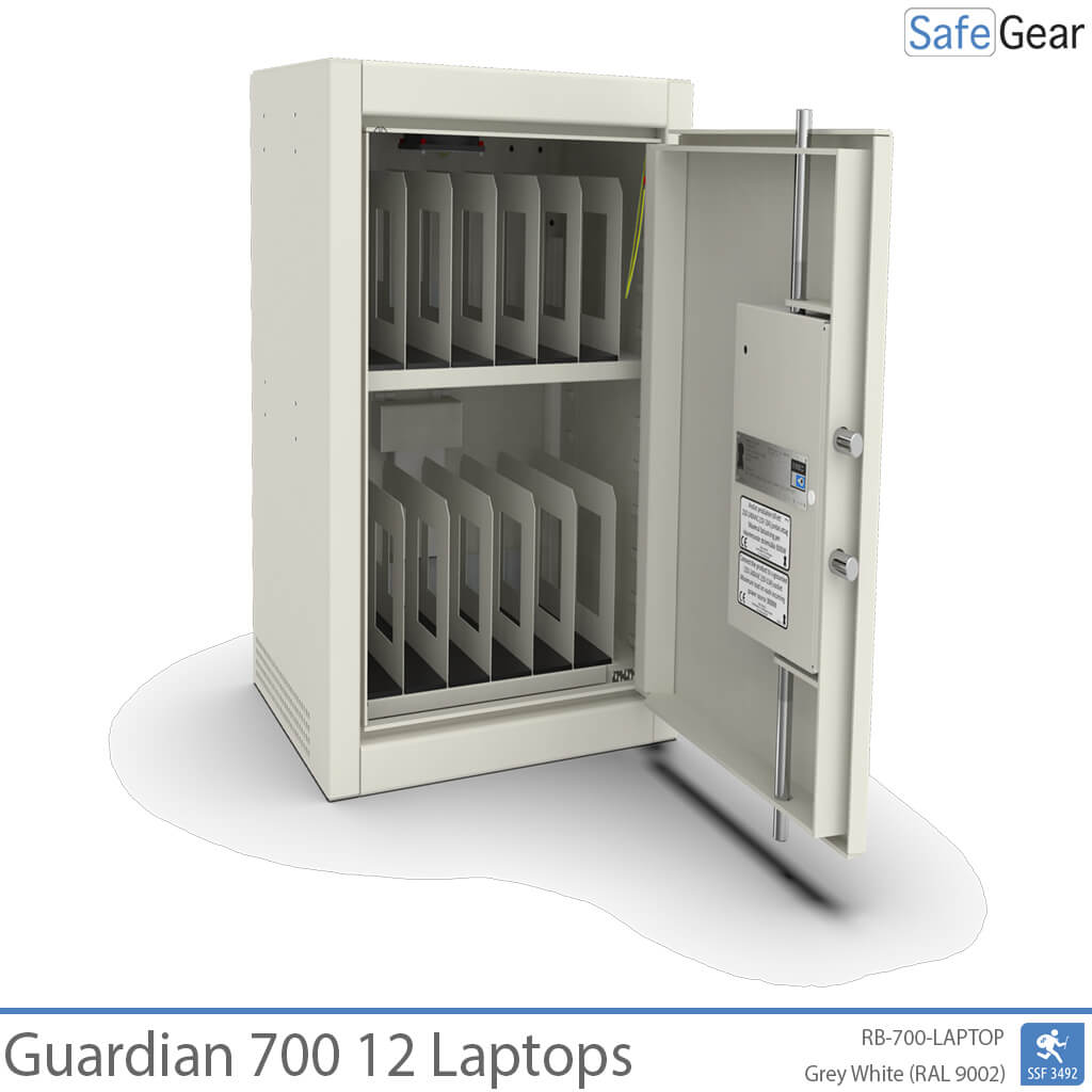 Guardian 700 - 12 portátiles con carga - Prueba de robo SSF 3492