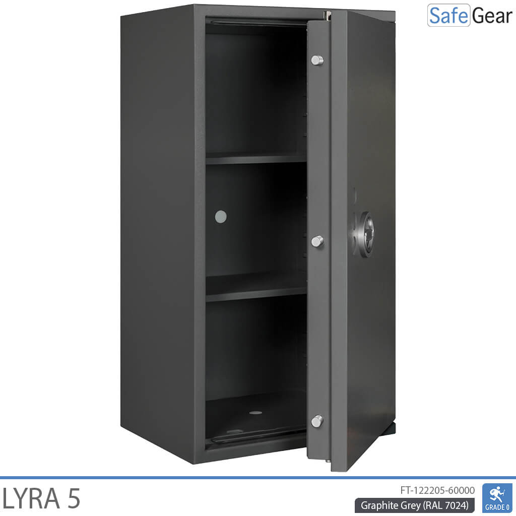 Lyra 5 - Caja Fuerte de seguridad (109 Litros) - Prueba antirrobo Grado 0