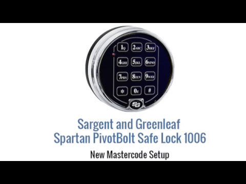 Sargent and Greenleaf Spartan 1006 - SOLO TECLADO