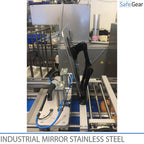 Espejo industrial de acero inoxidable - Ajustable
