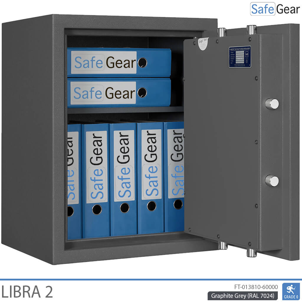 Libra 2 - Caja fuerte de seguridad (70 litros) - Grado de prueba de robo 0