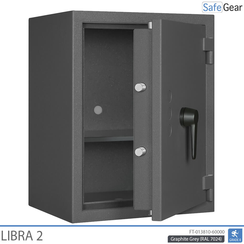 Libra 2 - Caja fuerte de seguridad (70 litros) - Grado de prueba de robo 0