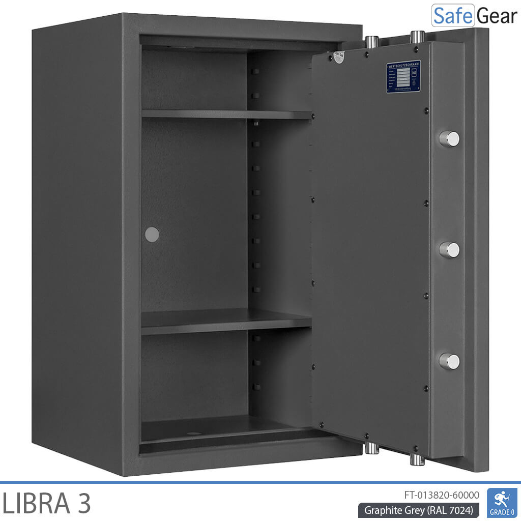 Libra 3 - Caja fuerte de seguridad (91 litros) - Grado de prueba de robo 0