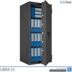 Libra 55 - Caja fuerte de seguridad (293 litros) - Grado de prueba de robo 0